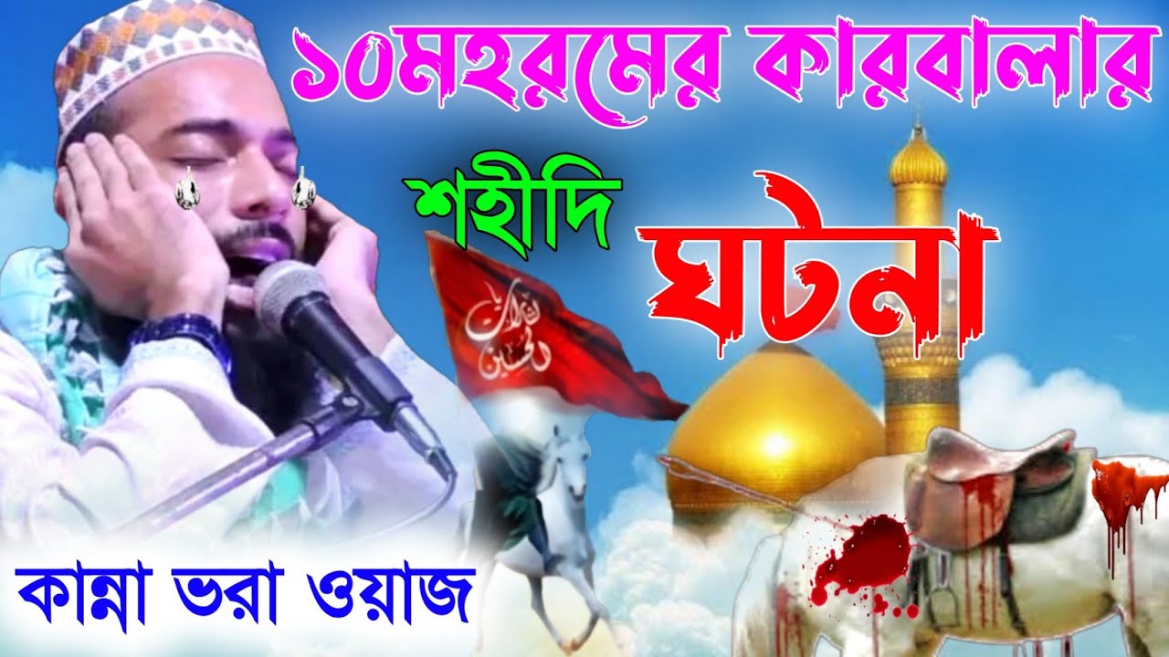 Pirjada Sanaullah Siddiqui Karbala waz||১০ মহরম কারবালার শহীদি ঘটনা||পীরজাদা সানাউল্লাহ সিদ্দিকী
