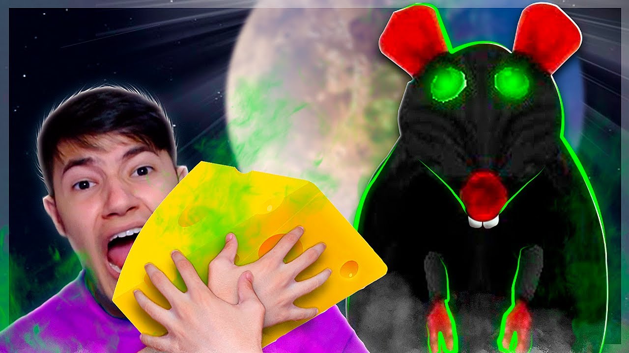 O RATO GIGANTE E TÓXICO QUER ME PEGAR! Cheese Escape