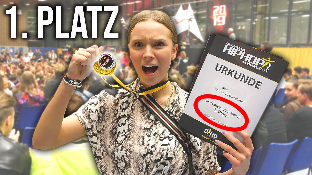 Ich werde HIP HOP Tanz MEISTERIN! 🥇😱