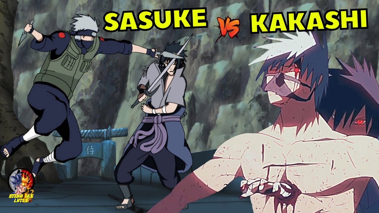 ESSA É A MELHOR ANIMAÇÃO FEITA POR FÃ DE NARUTO (SASUKE VS KAKASHI FAN ANIMATION LEGENDADO PT-BR)