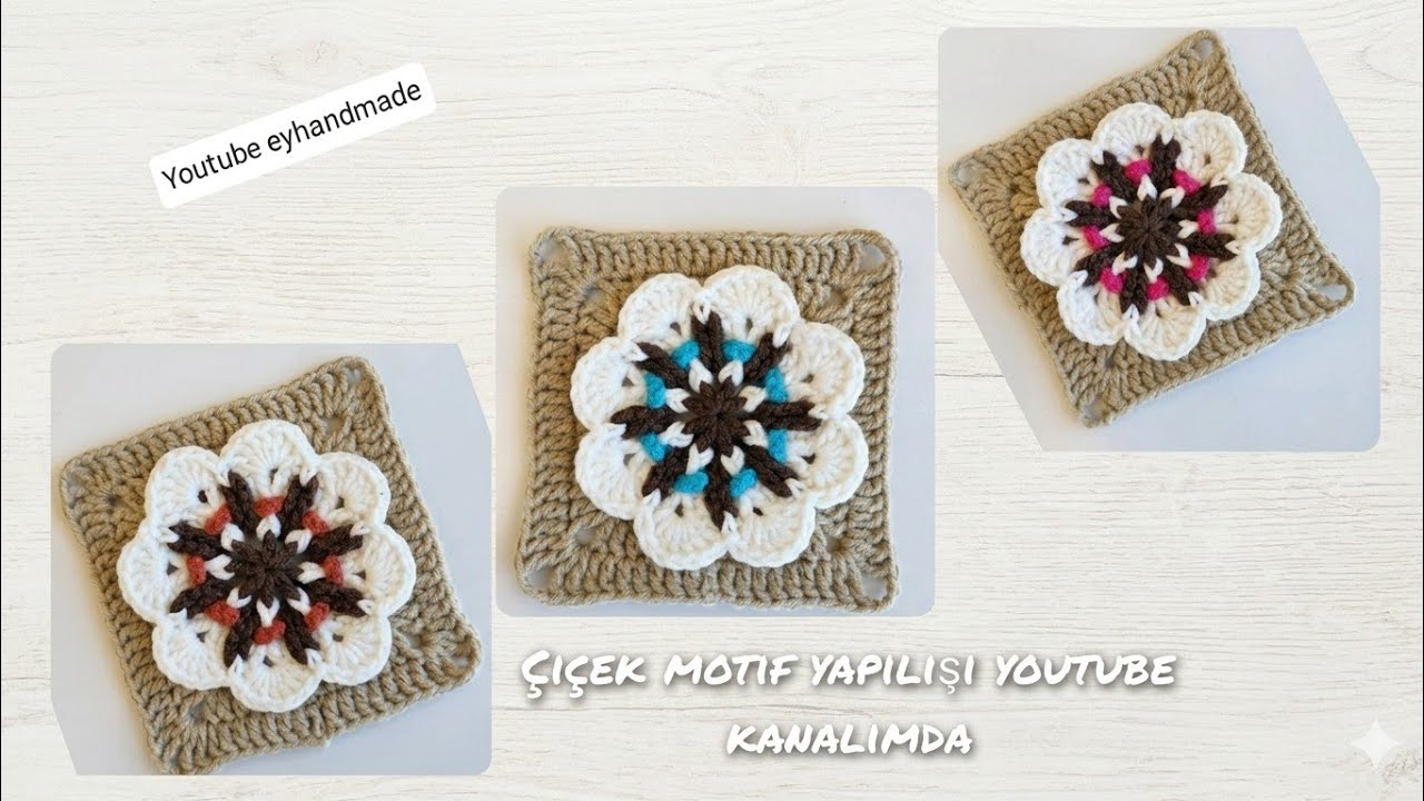 Daha Önce Görmediniz/ Çiçek Motif Yapılışı