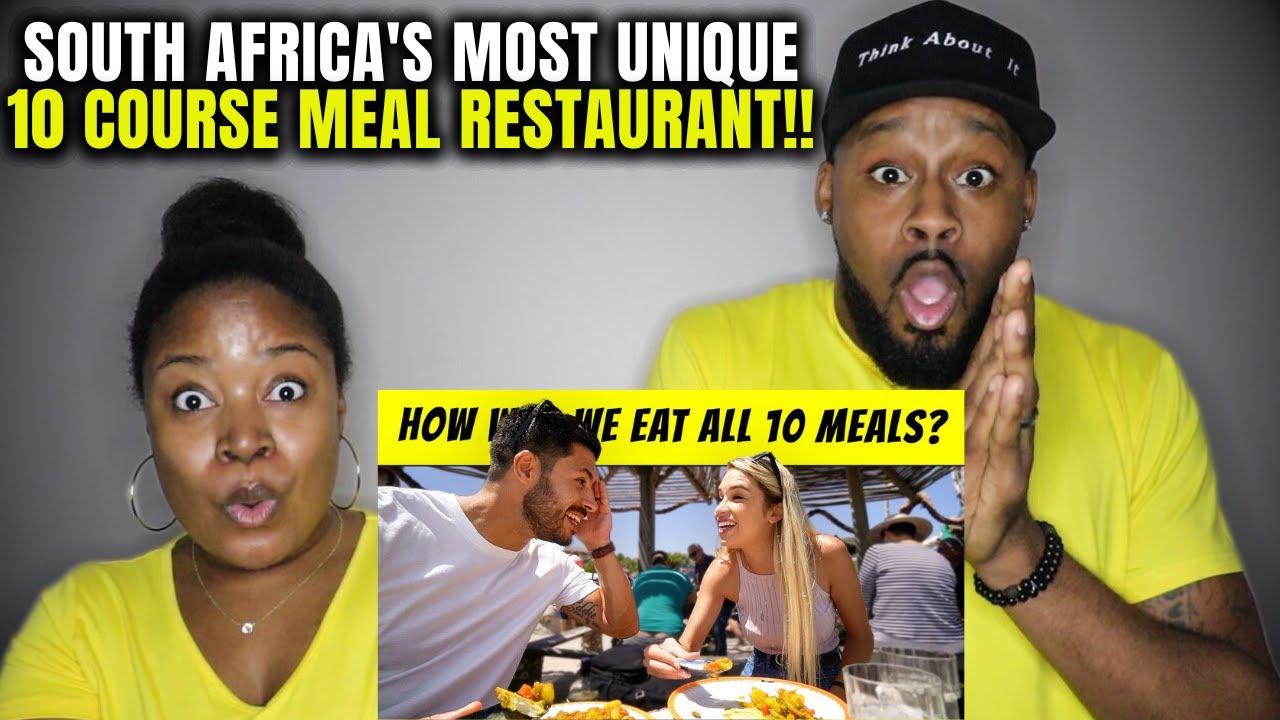 🇿🇦 American Couple Reacts to South Africa's Most Unique Restaurant!