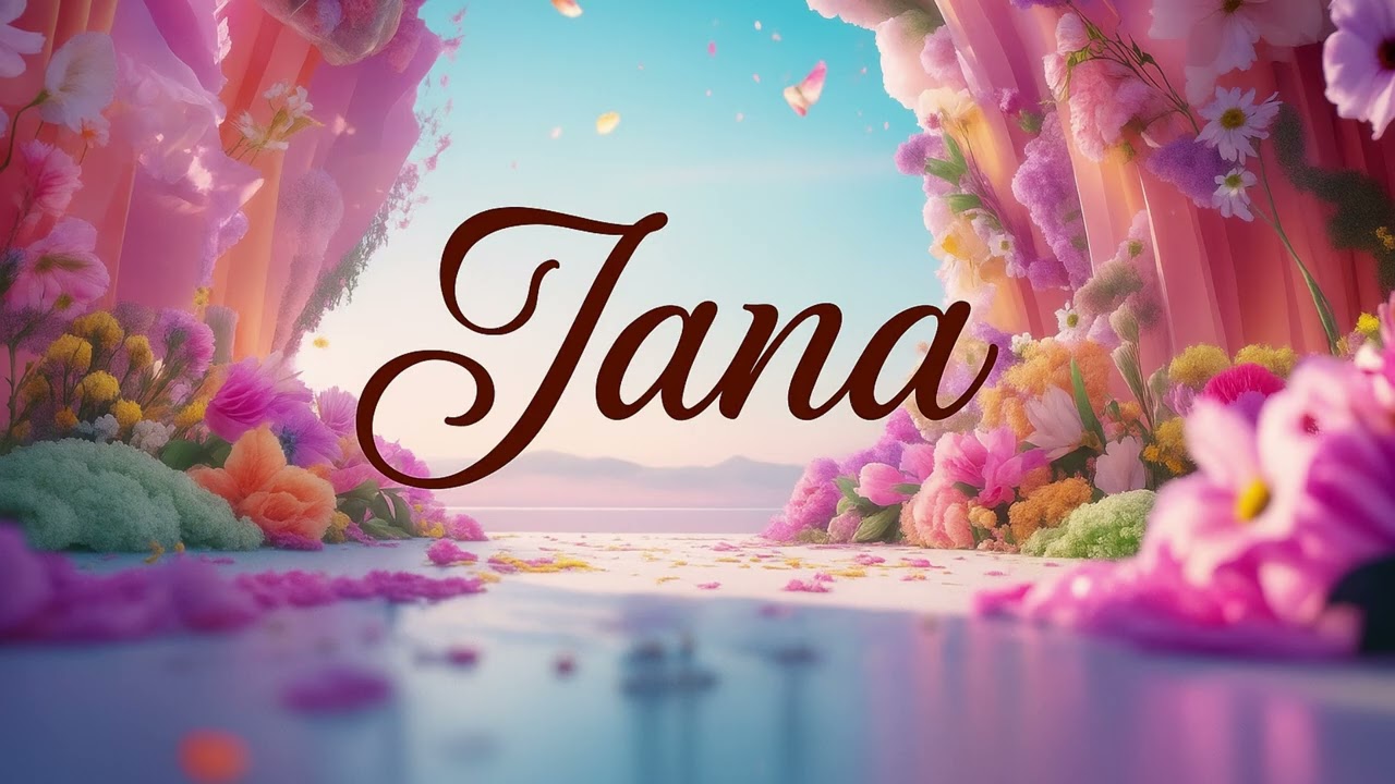 Jana (k sviatku) mužský vokál