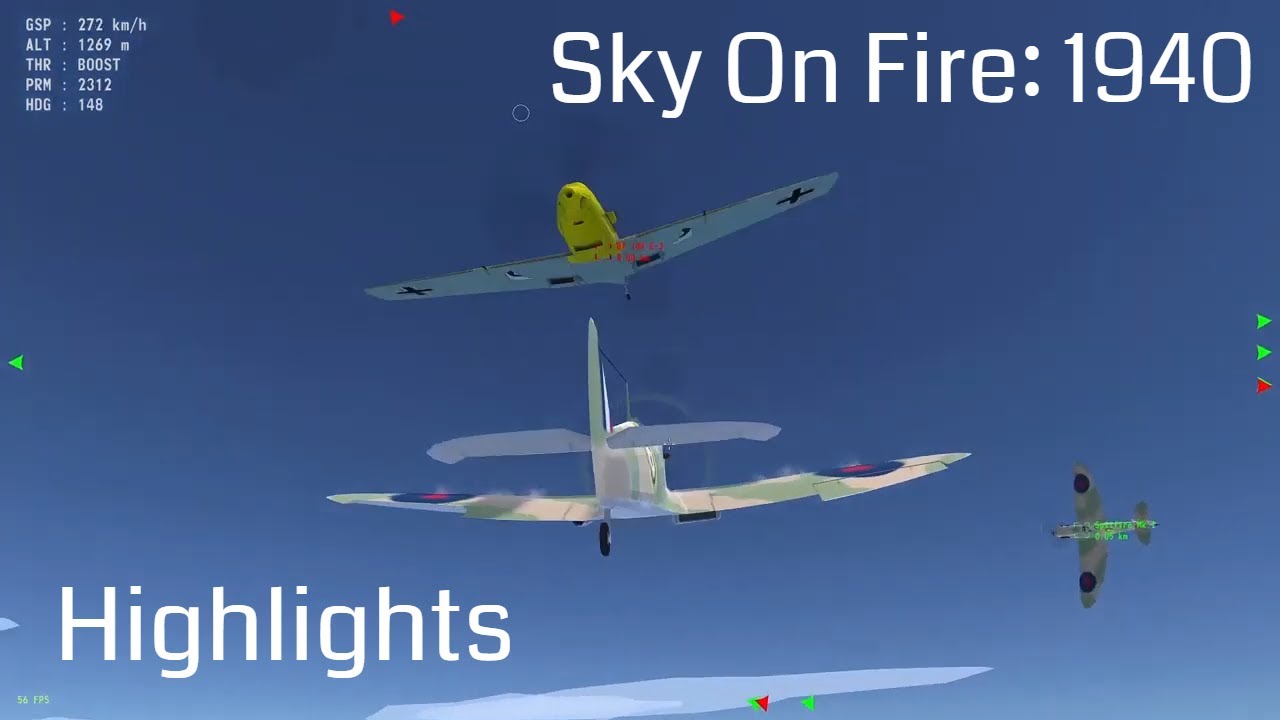 Sky On Fire: 1940 Highlights