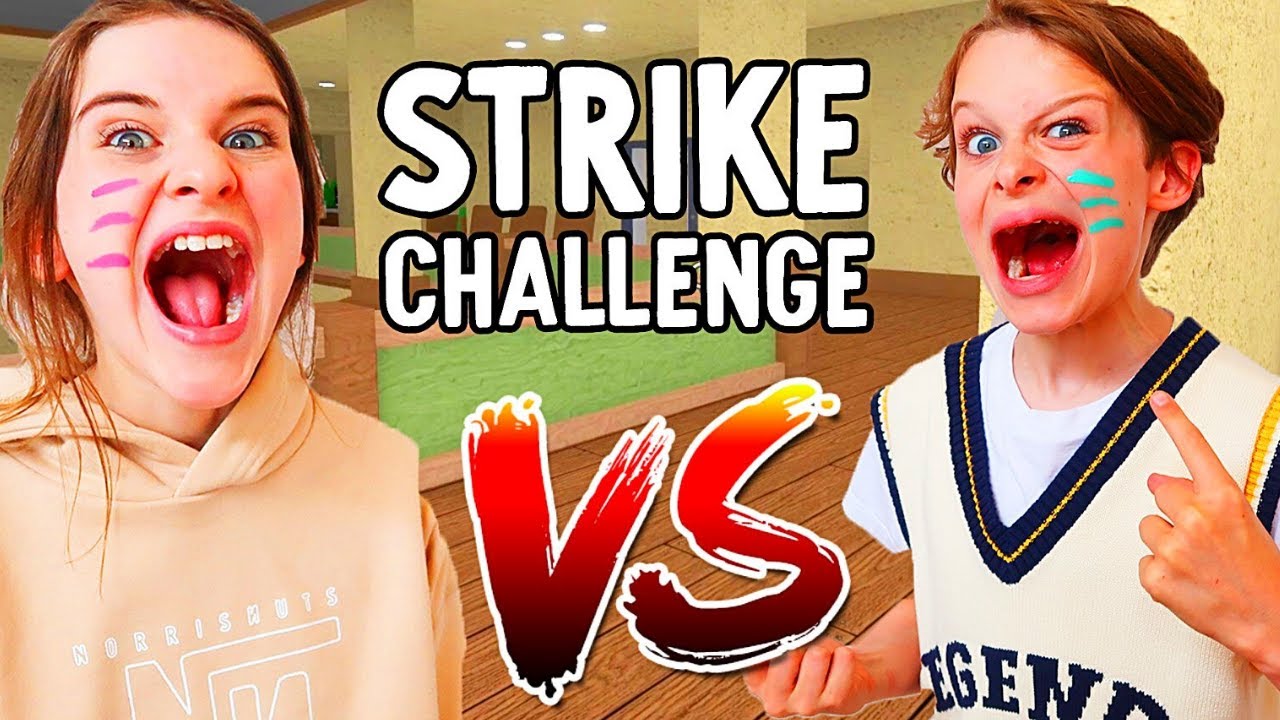 STRIKE CHALLENGE LAST TO RAGE in MM2 Roblox Gaming w/ The Norris Nuts