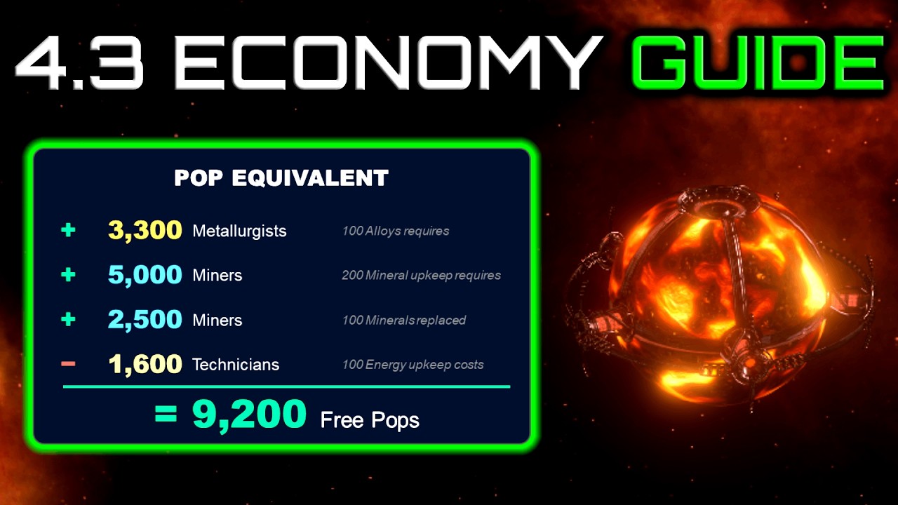 The COMPLETE Economy Guide for Stellaris 4.3