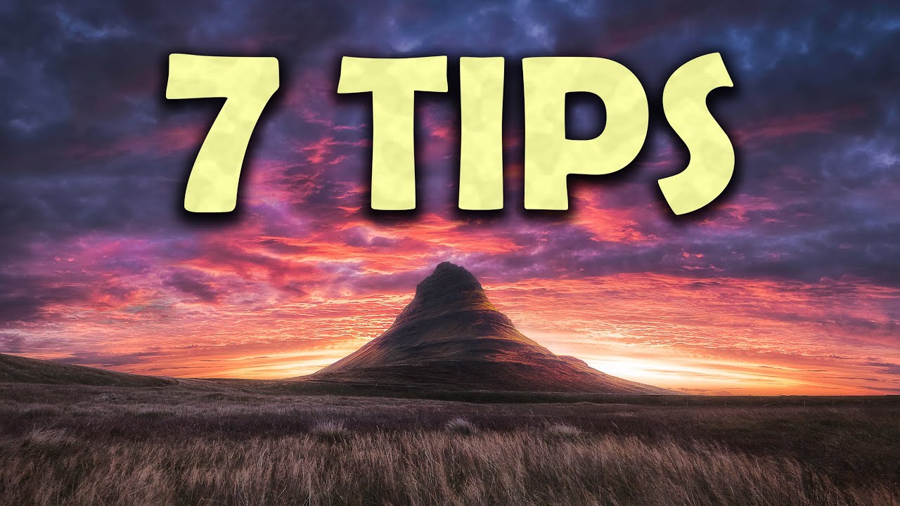 7 IMPORTANT Photography TIPS I have learned
