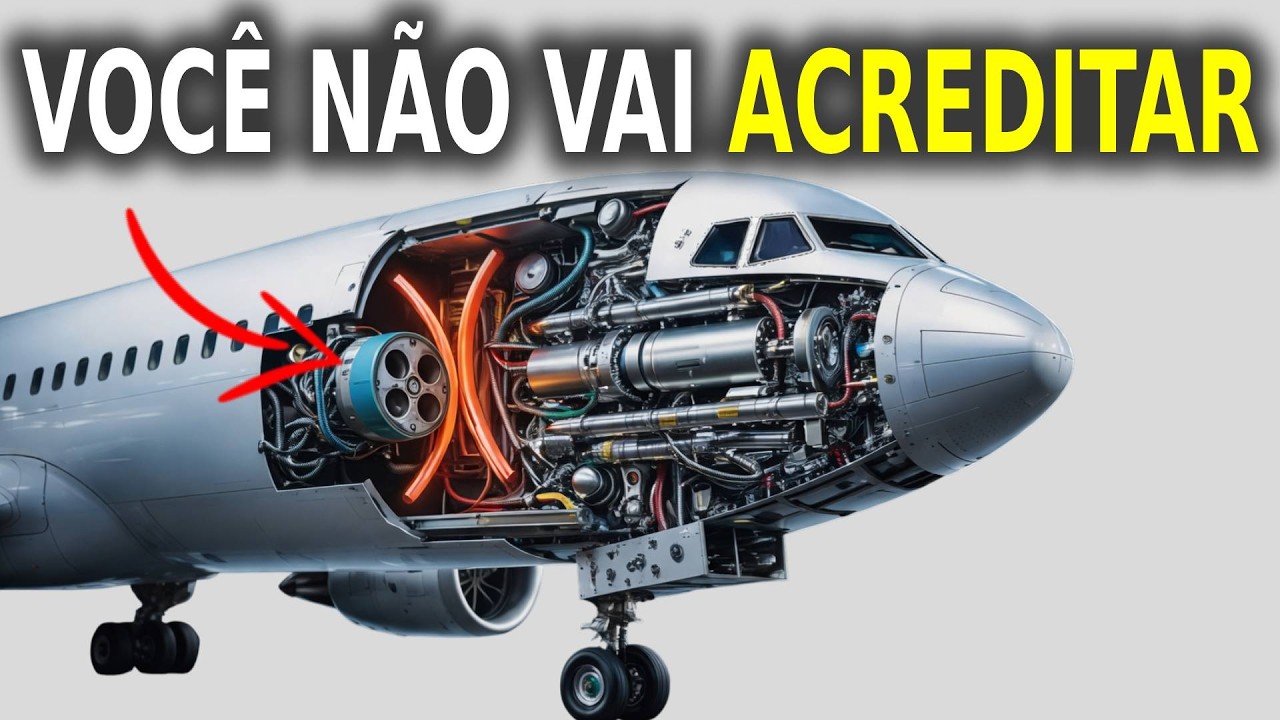 VOCÊ NEM IMAGINA! As partes do avião que SALVAM sua VIDA sem que você saiba
