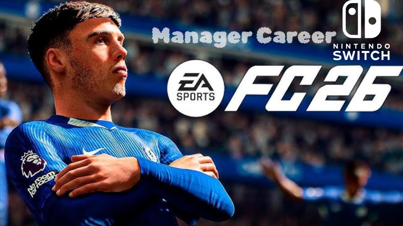 Main FC 26 di Nintendo Switch OLED CFW | Career Mode Manager + Docking Xiaomi Pad 7