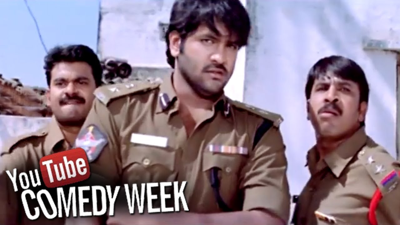 Dhee Movie | Comedy Scene Vishnu Acting As Police