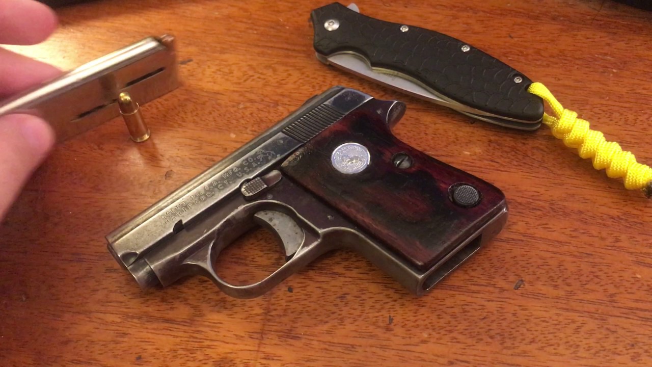 Colt Junior .25 ACP & Kershaw Oso Sweet
