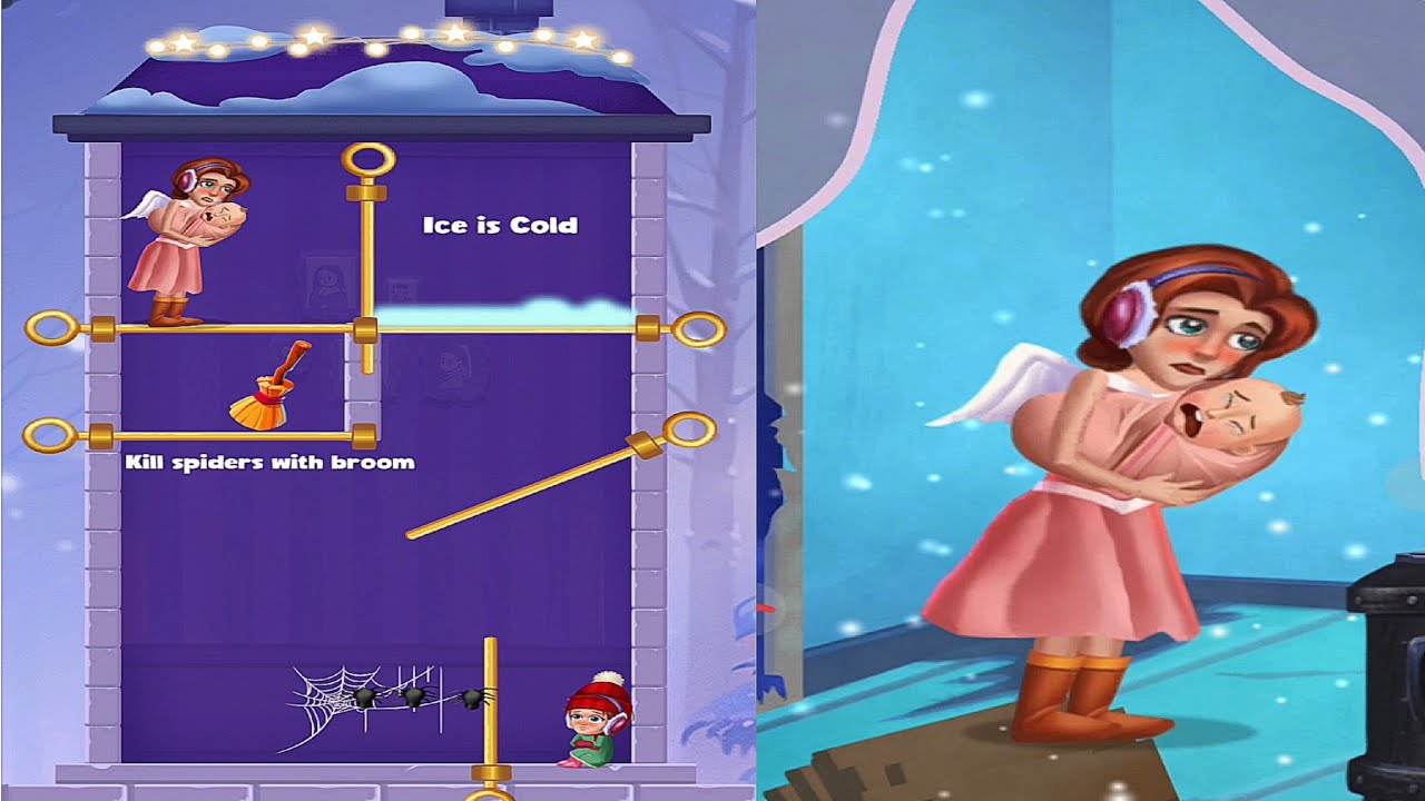 Home Pin 2 level 61 to 70 | pull the pin gameplay walkthrough | how to play mobile game