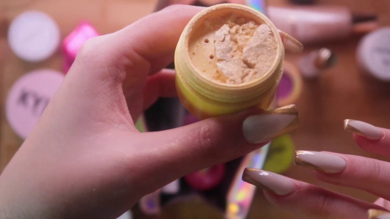 ASMR Makeup Lid Soundzzz (no tapping)