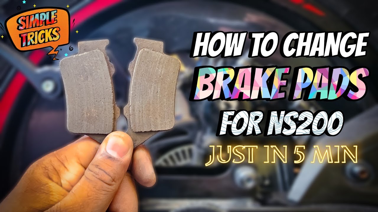 How to Change Brake pads in NS200 | SIMPLE TRICKS Explained in Telugu @Ns modz & Vlogs Telugu