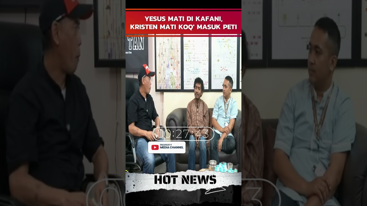 YESUS MATI DI KAFANI, KRISTEN MATI DIMASUKAN PETI