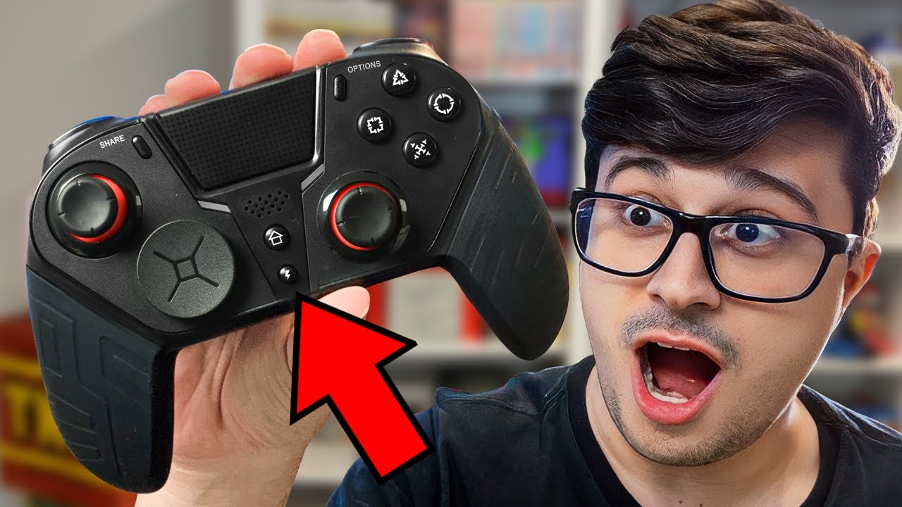 COMPREI o MELHOR CONTROLE de PS4 por R$150