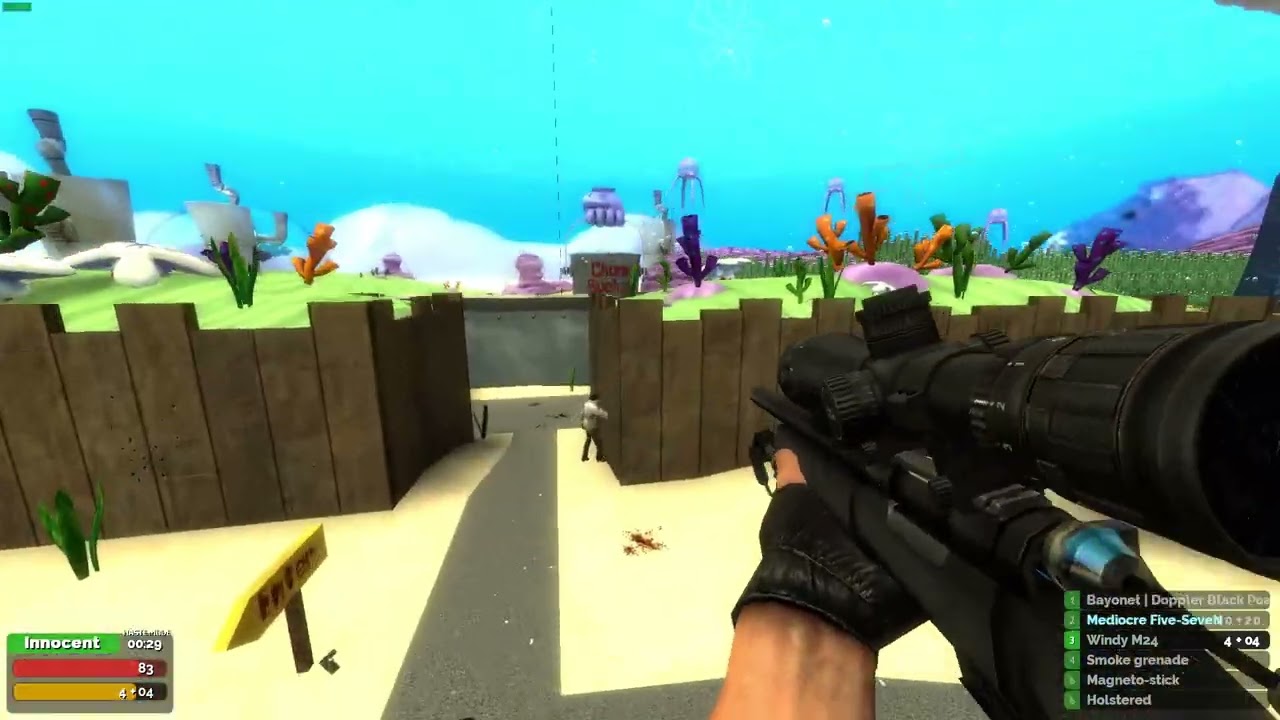 Garry's Mod Flux TTT &diams;Cult trick-shot comp