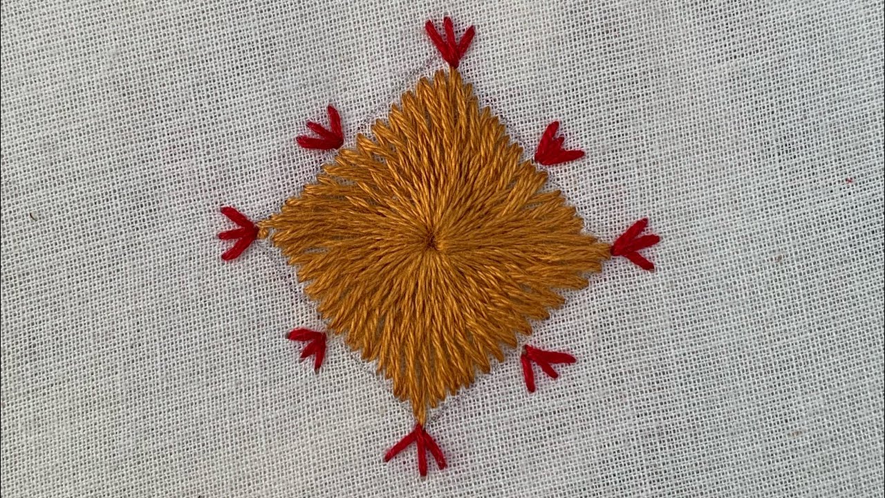 Easy Balochi Tanka | Simple Balochi Stitch | Hand Embroidery