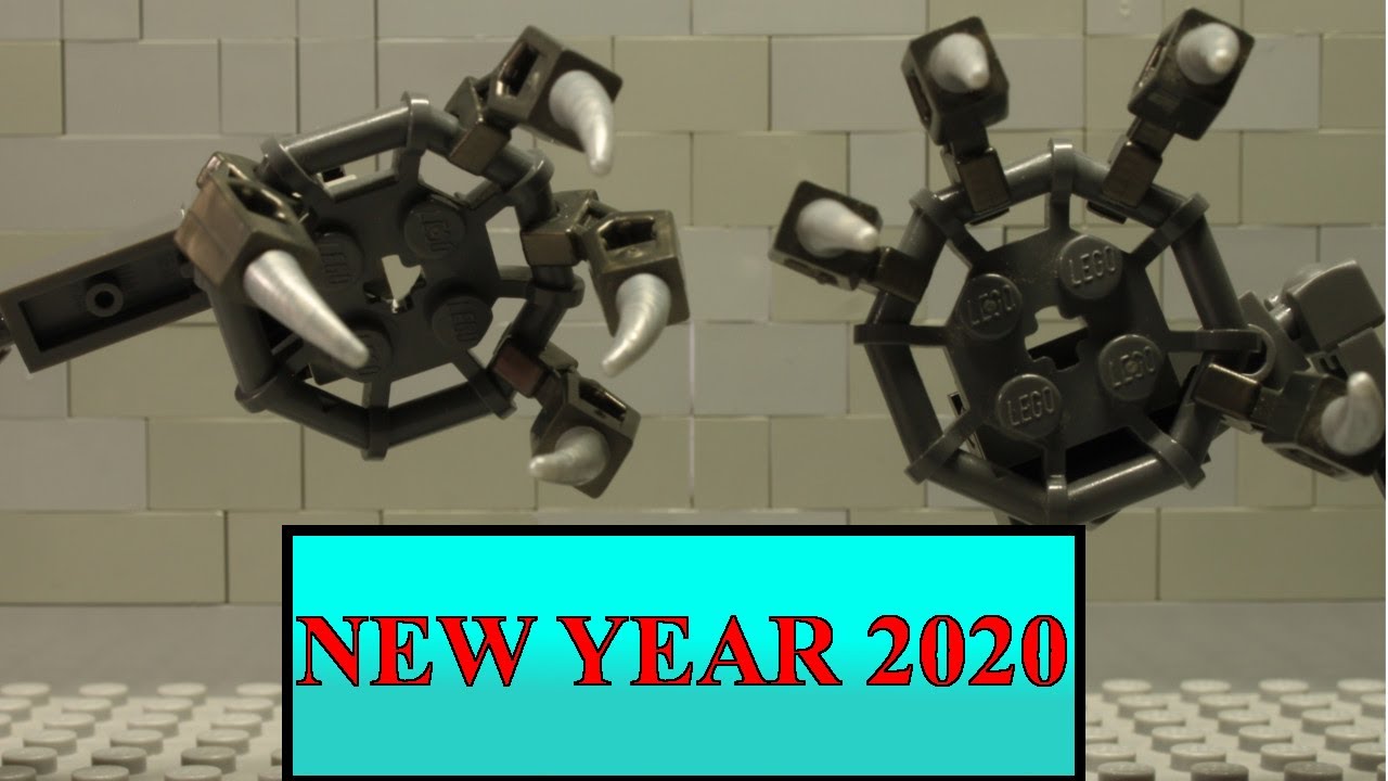 New year's animation 2020 - LEGO stop motion