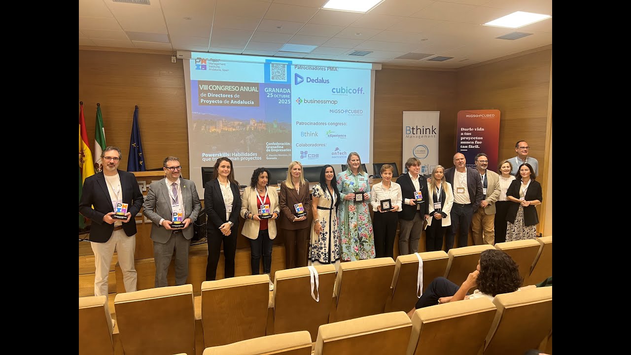 VIII CONGRESO ANUAL DE DIRECTORES DE PROYECTO DE ANDALUCIA   GRANADA 251025