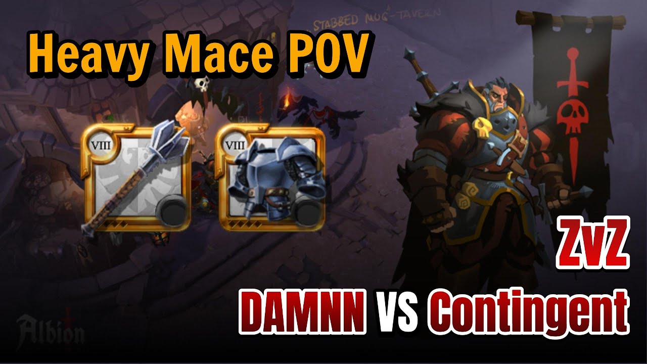DAMNN vs Contingent | Stopper POV | Albion Online | ZvZ
