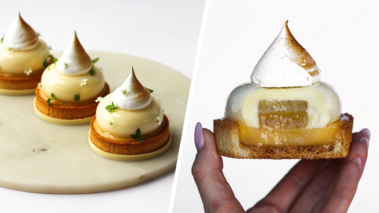 How I Reinvented The Lemon Tart Like Never Before  │ Tutorial: Lemon Meringue Caramel Tarts