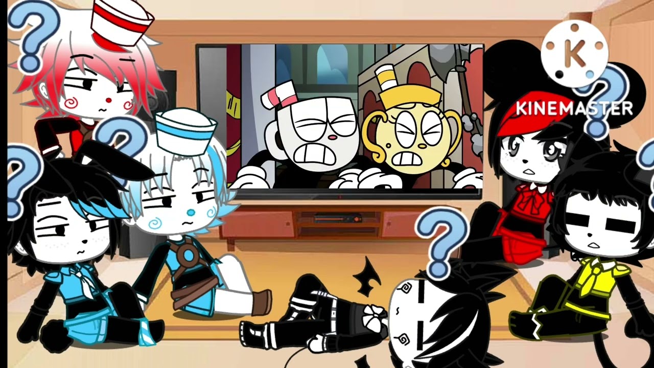 Реакция на Cartoons Rap cuphead 2☕🥛