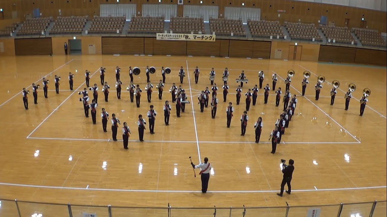 島根【出雲北陵高等学校】マーチング