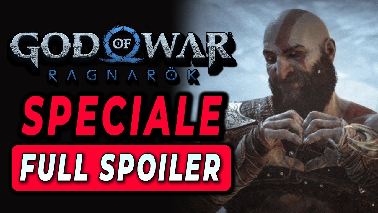 GOD OF WAR RAGNAROK ► SPECIALE FULL SPOILER
