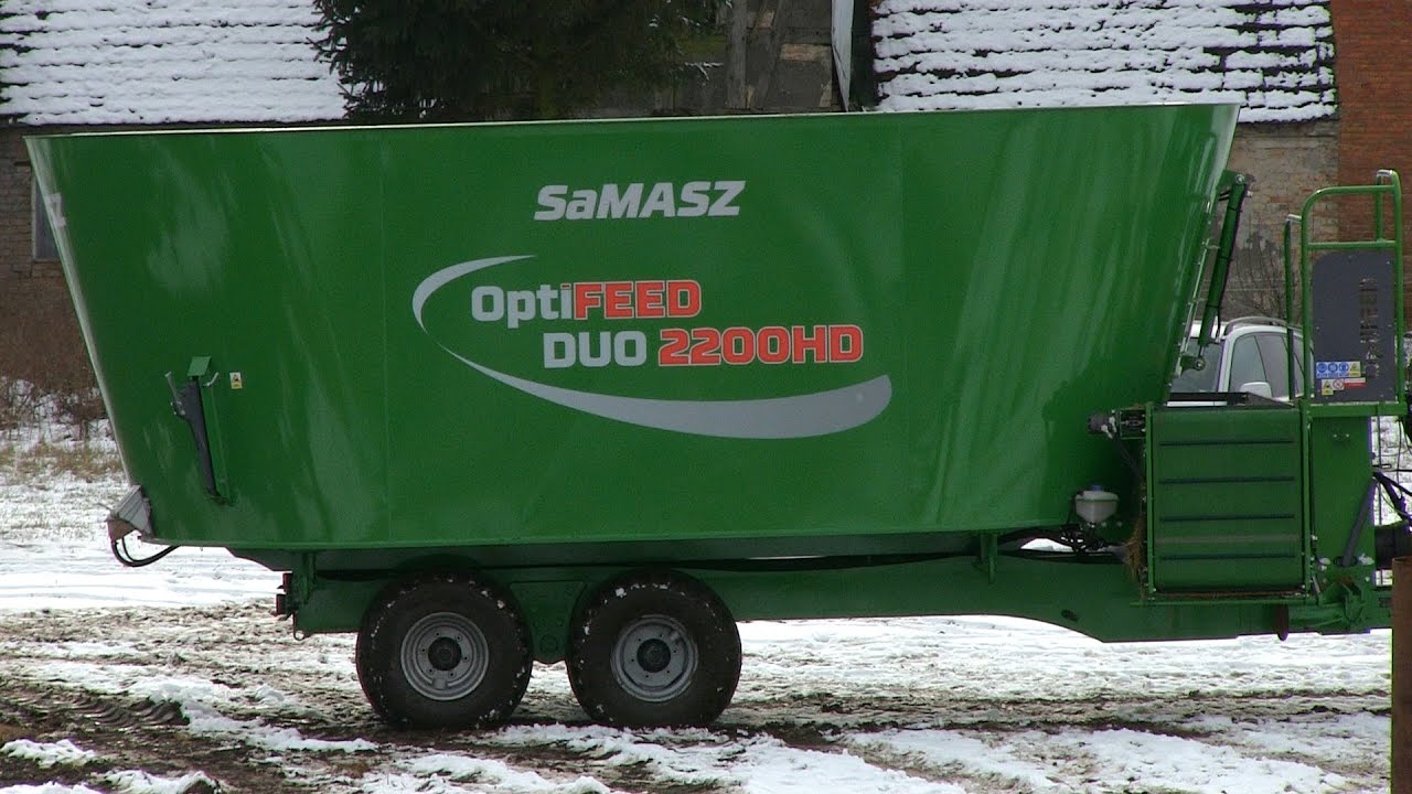 Wóz paszowy SaMASZ OptiFEED DUO 2200HD