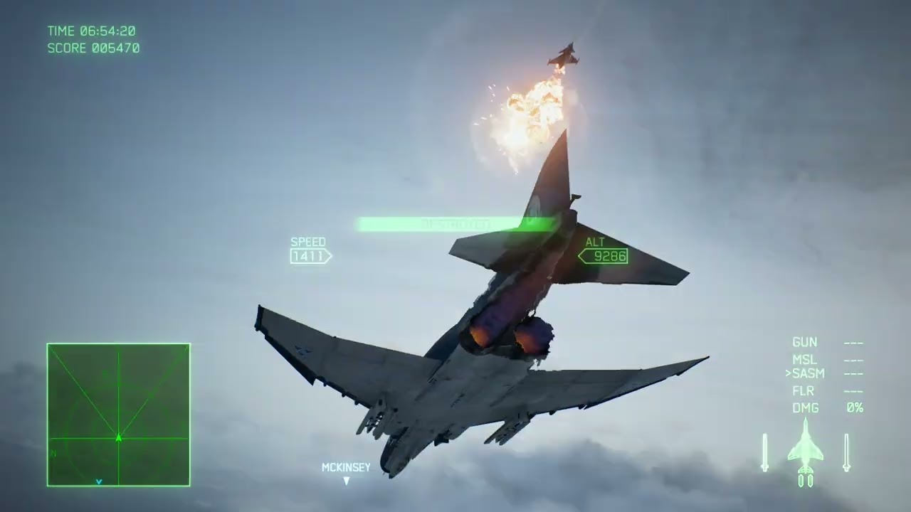 F-4E -Mobius 1- -- Ace Combat 7 Campaign Run - 30th Anniversary Edition (Mission 10)