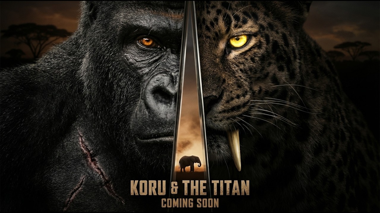 Горилла-страж против титана-саблезуба: спасение стада слонов.