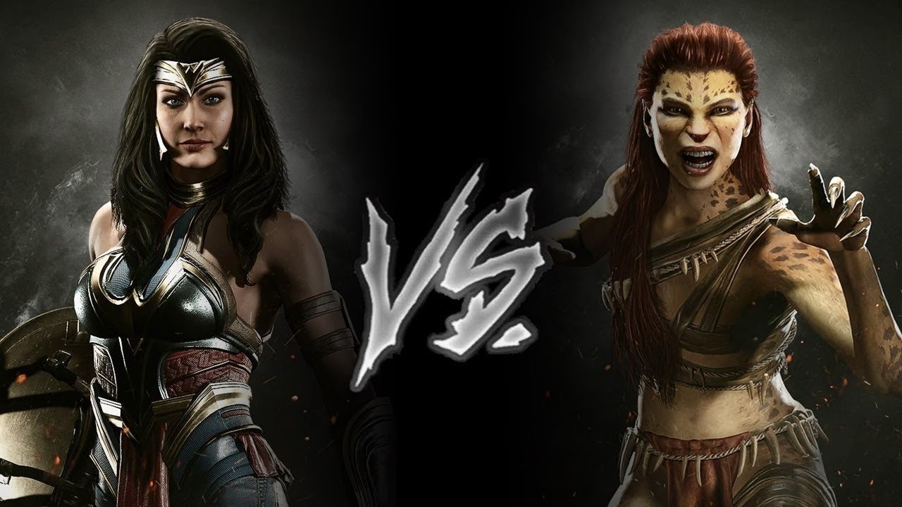 Injustice 2 - Wonder Woman Vs. Cheetah (VERY HARD)