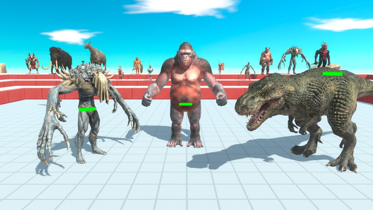 1v1v1 Tournament - Animal Revolt Battle Simulator