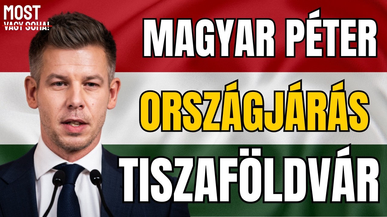 Tiszaföldvár figyel – Magyar Péter MOST VAGY SOHA élőben