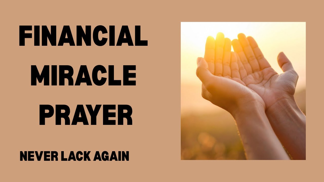 Prayer For Immediate Financial Help | Miracle Prayers For Financial Help