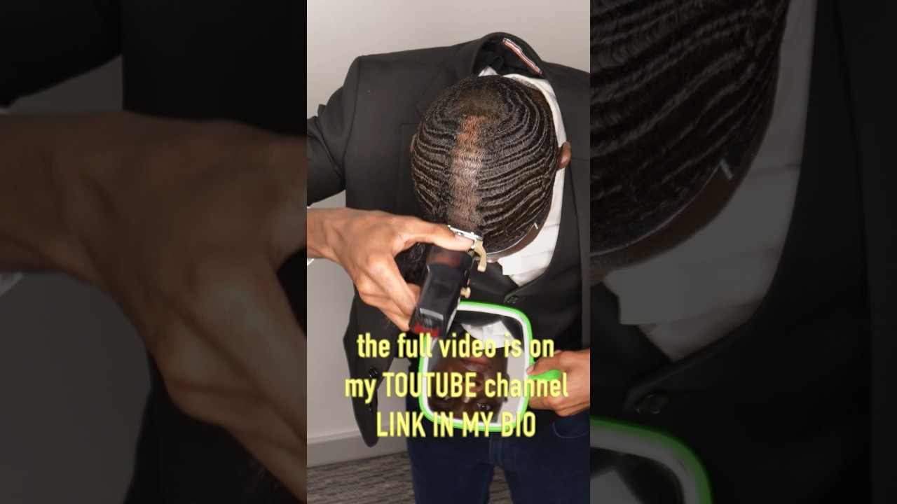 I scalped my 360WAVES #HaircutTutorial #360Waves #Waves #wavecheck  #scalping #douross #bald