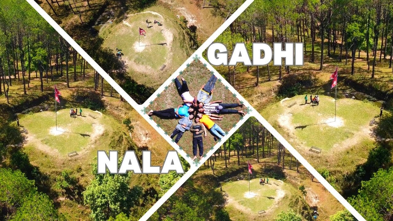 Nala Gadhi | Aerial View | Trek #nepalivlog #droneshots #nature #nalagadhi