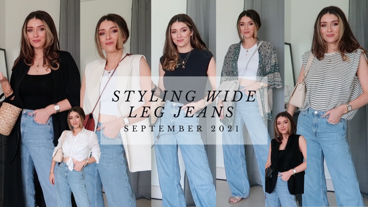 STYLING WIDE LEG JEANS