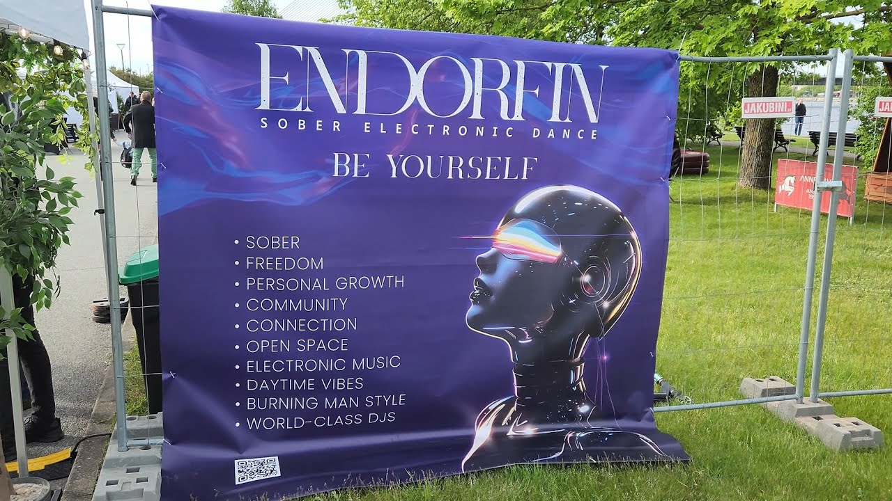 ENDORFIN Sober Electronic Dance Festival. VLOG
