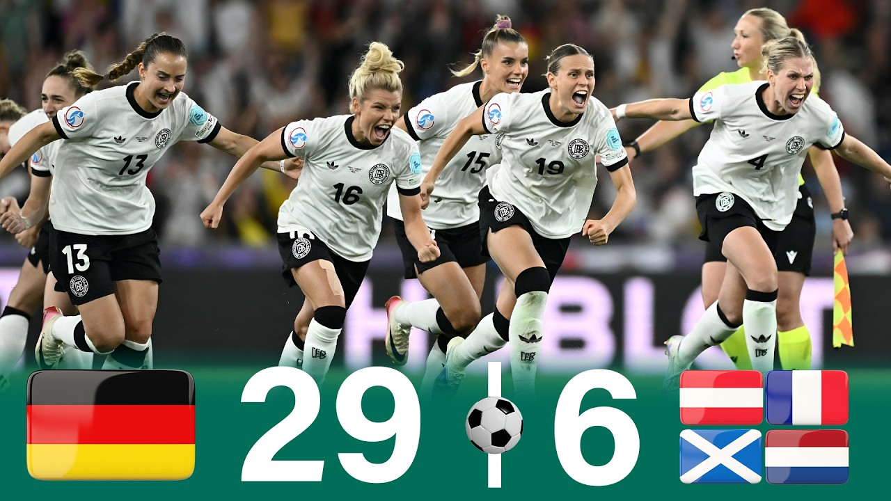 Germany DESTROY all opponents 🇩🇪 Road to the Nations League 2025 Final