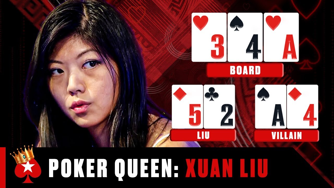 Она — ДИКАРЬ за покерным столом ♠️ PokerStars