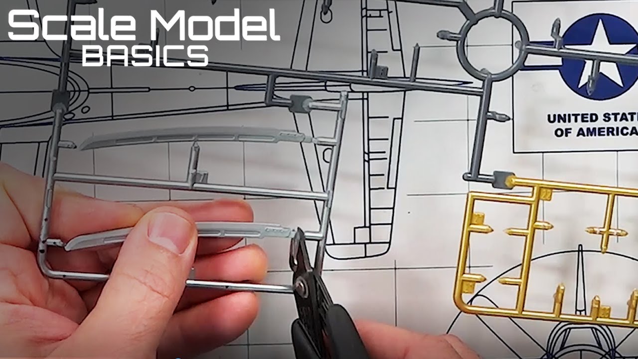 FineScale Modeler's Scale Model Basics: How to remove plastic model parts from the parts tree