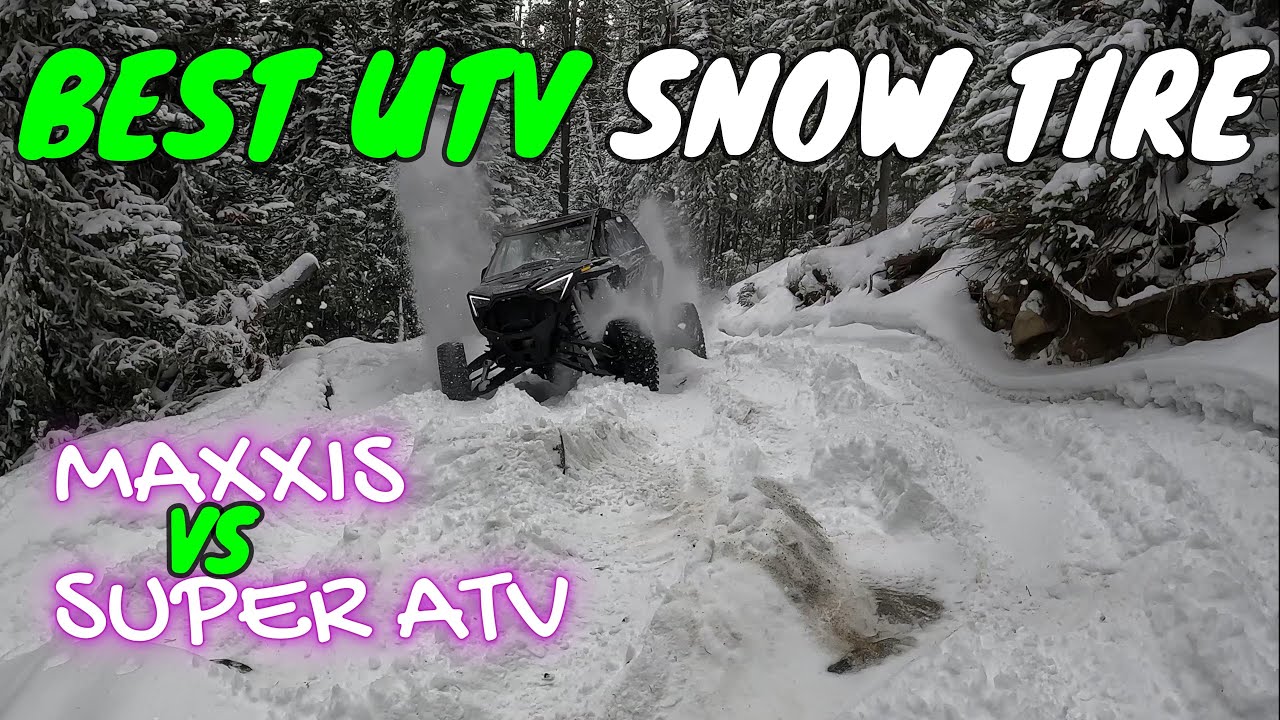 THE BEST SNOW TIRE FOR UTV's. PERIOD.