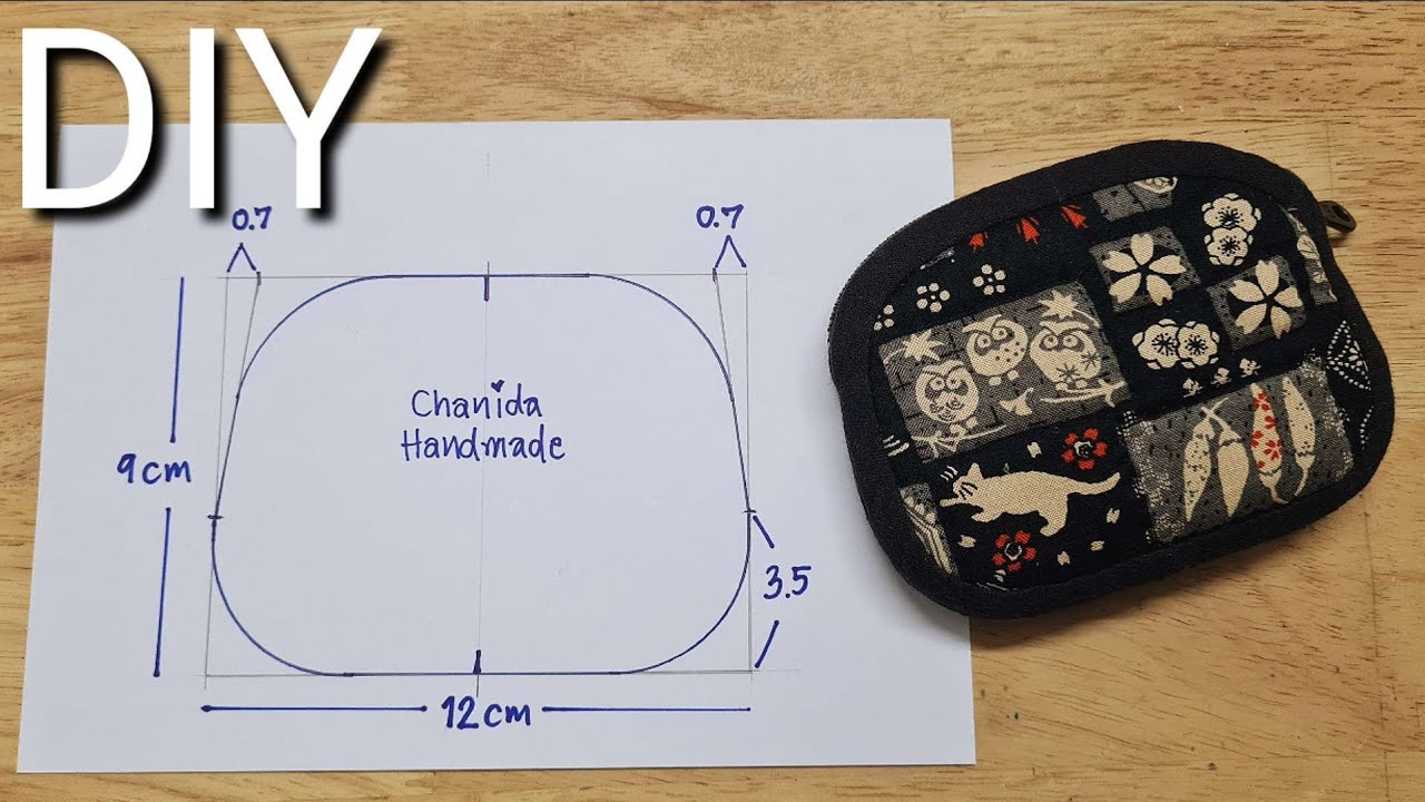 EP277 : DIY Mini Pouch | Easy Bag making at home | piuch sewing tutorial