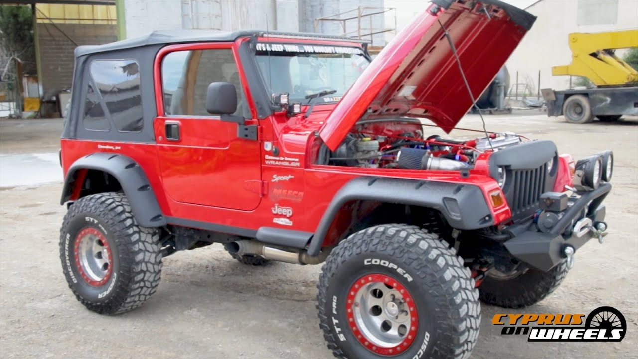 All Terrain Muscle 2000 Jeep Wrangler TJ - Cyprusonwheels