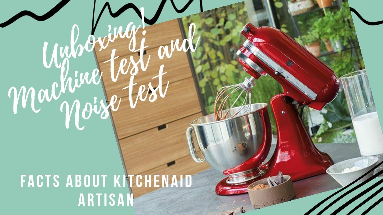 Unboxing KitchenAid Artisan 5Qt Tilt Head Stand Mixer KSM150 | Noise Test and machine Test 2020
