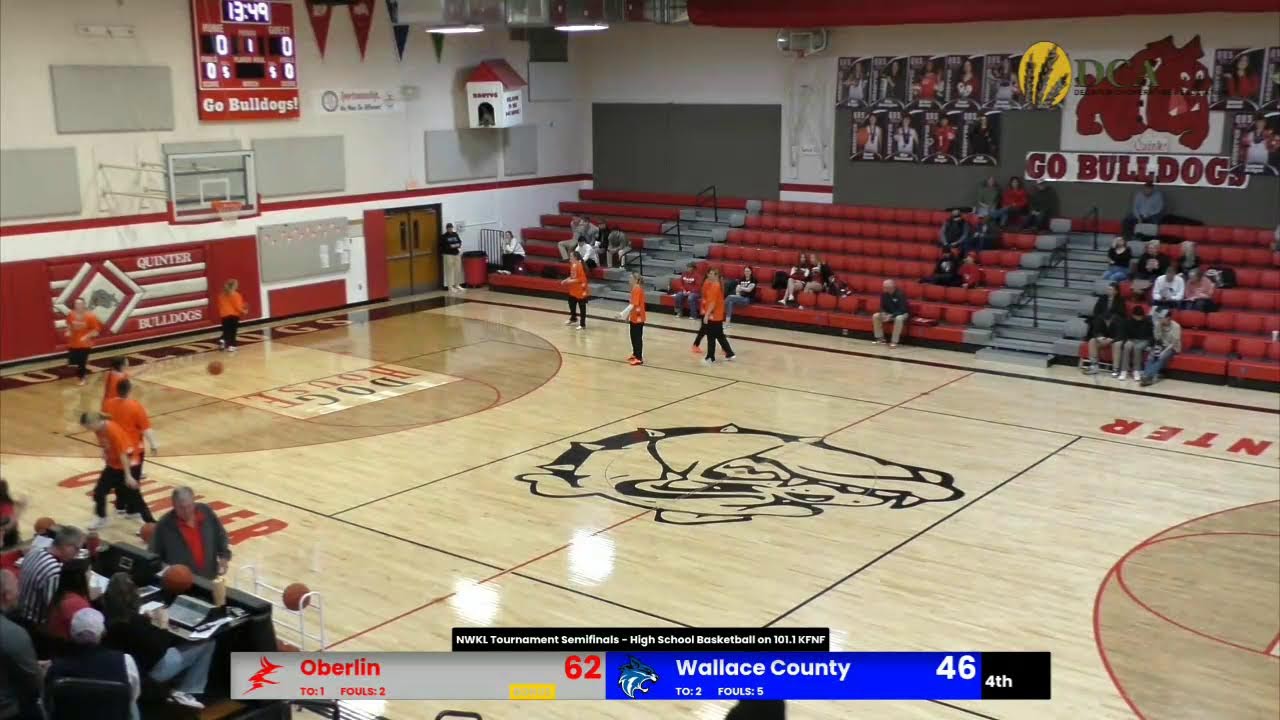 NWKL Semifinals - Oberlin Boys vs Wallace County