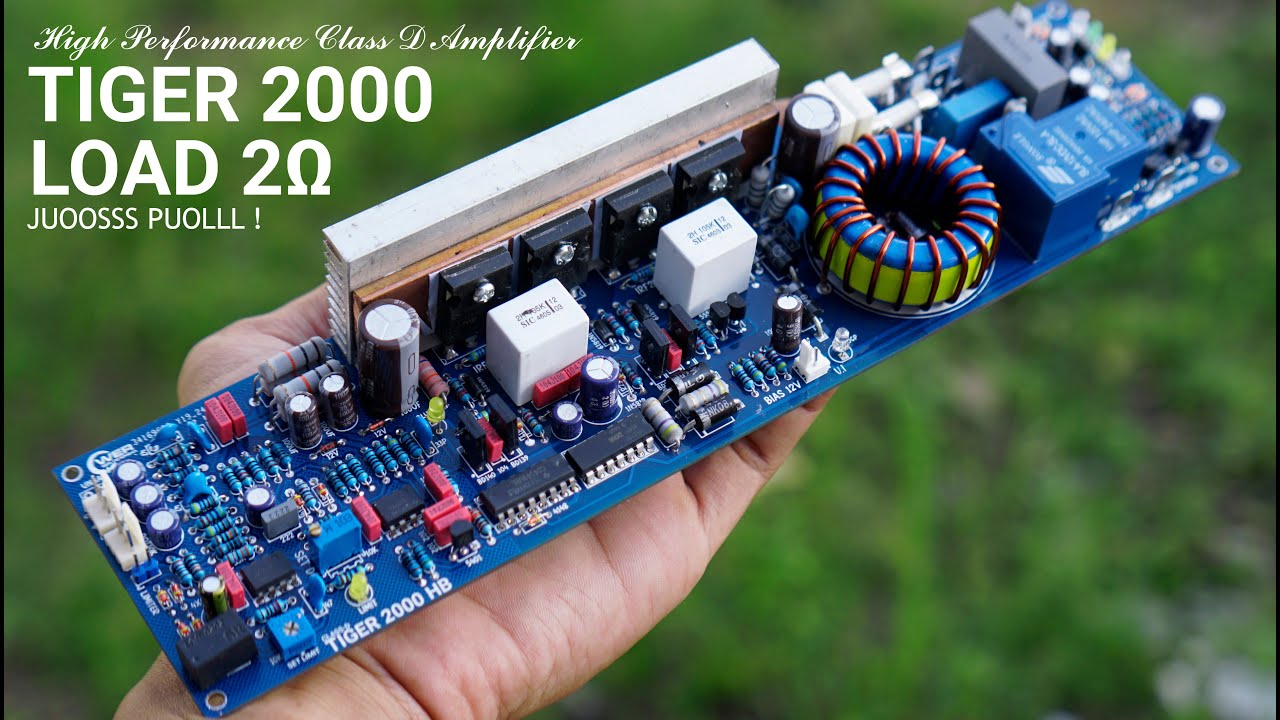 Class-D Amplifier Tiger 2000
