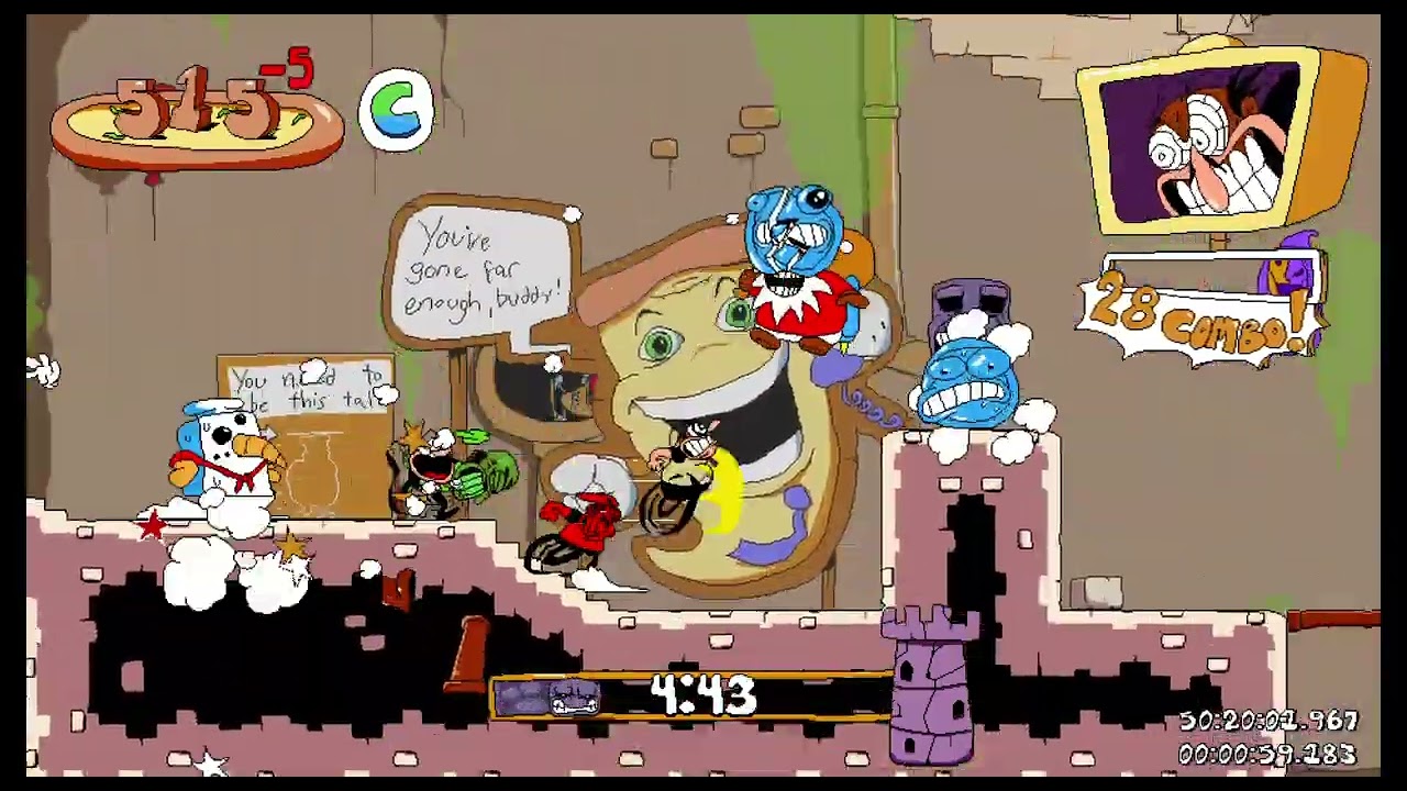 Pizza Tower CTOP Speedrun  in 3.347.767